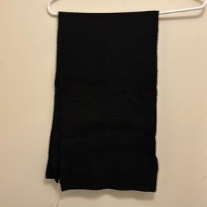 Coach NEW Black Scarf, one size